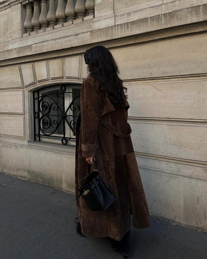 Dreamy Midnight Trench Coat