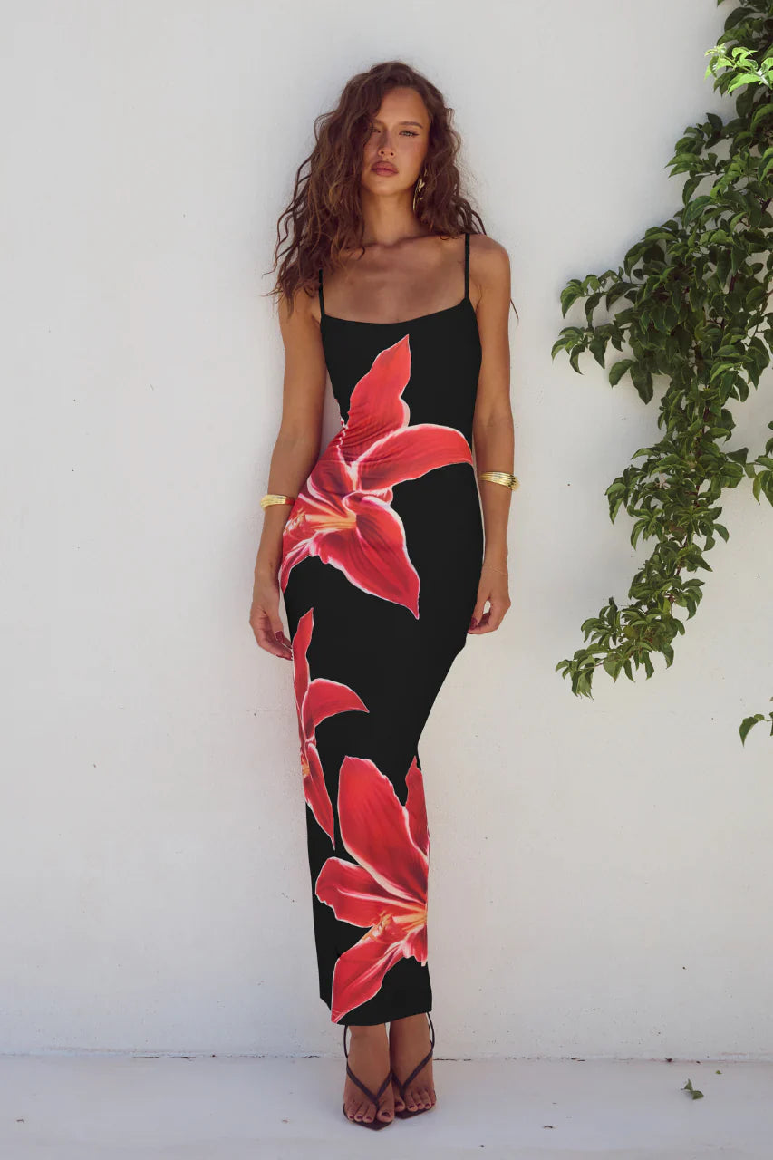 Chic Floral Sun Dress