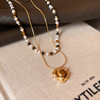 Love Vintage Necklace Earrings