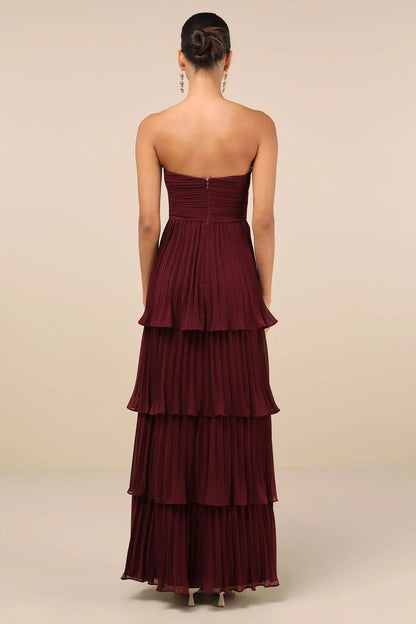 Velmara Ruffle Maxi Dress