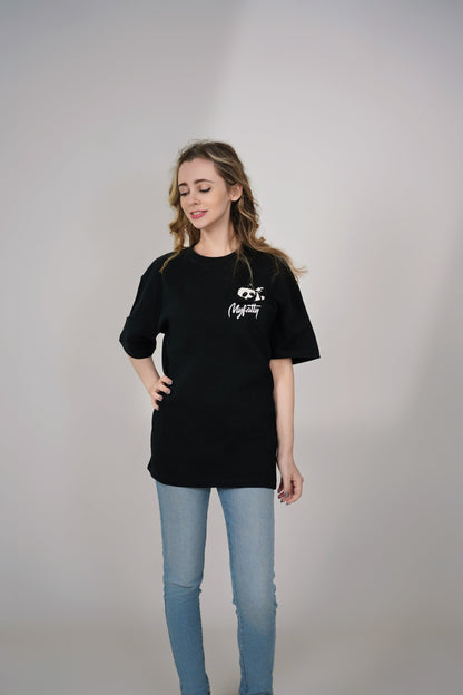 Cozy Knitted Panda Tee