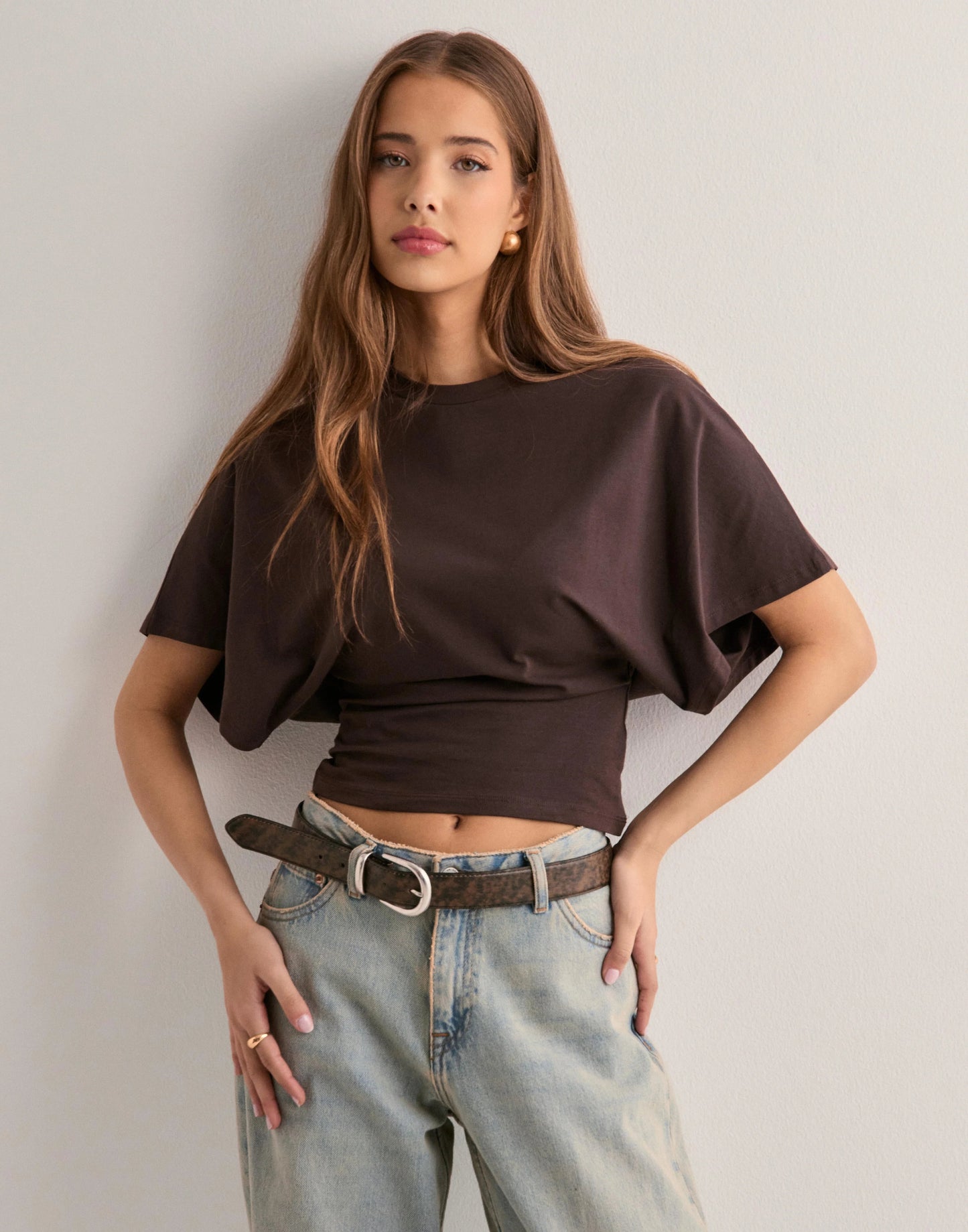 Chic Batwing Sleeve Blouse