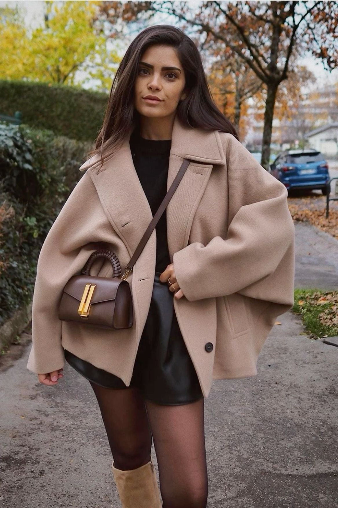 Cozy Chic Oversized Wool Coat