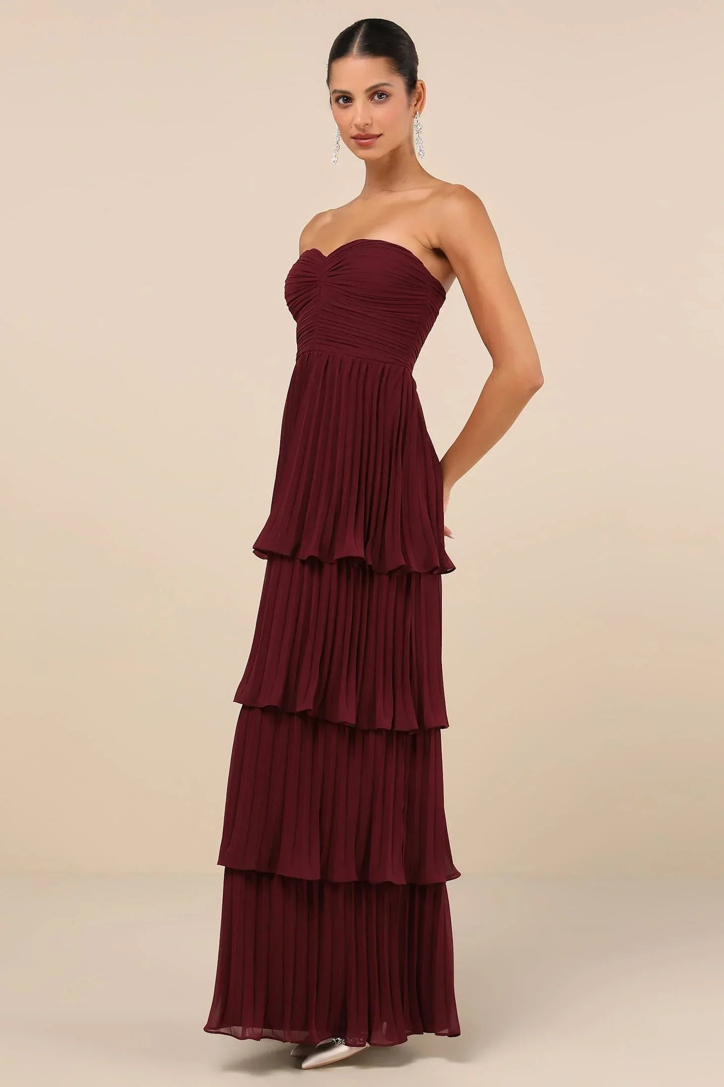 Velmara Ruffle Maxi Dress