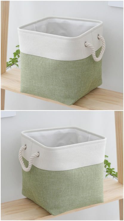 Fabric Canvas Storage Basket